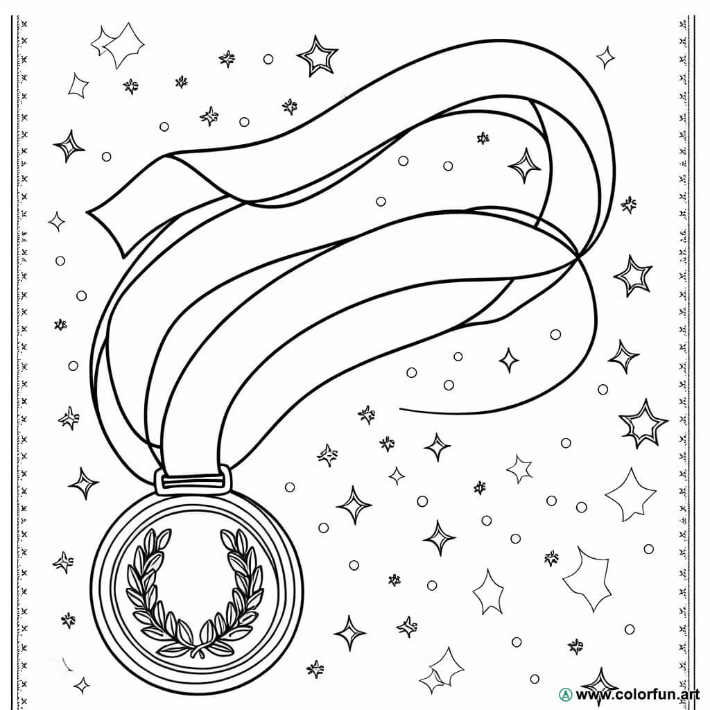 Kleurplaat Van De Gouden Medaille Gratis Te Downloaden Of Af Te Drukken kleurplaat-van-de-gouden-medaille-gratis-te-downloaden-of-af-te-drukken